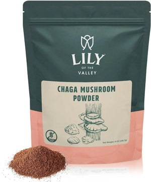 LILY OF THE VALLEY - LILY OF THE VALLEY Chaga Mushroom Powder 226Gr. - The Red Vitamin MX - Suplementos Alimenticios - {{ shop.shopifyCountryName }}