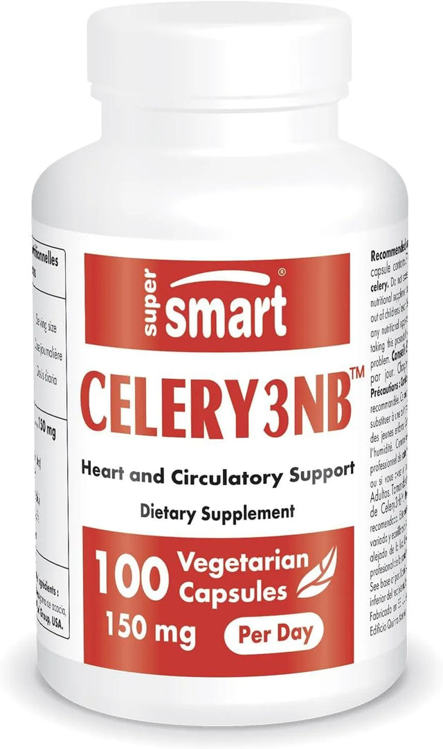 SUPER SMART - Supersmart Celery3nb 150Mg. 100 Capsulas - The Red Vitamin MX - Suplementos Alimenticios - {{ shop.shopifyCountryName }}