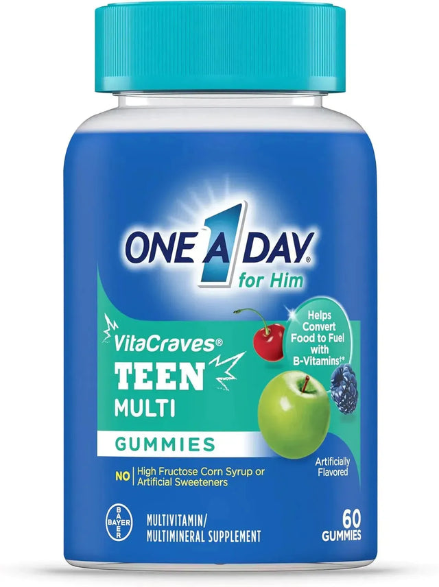 ONE A DAY - One A Day Teen for Him Multivitamin Gummies 60 Gomitas - The Red Vitamin MX - Suplementos Alimenticios - {{ shop.shopifyCountryName }}