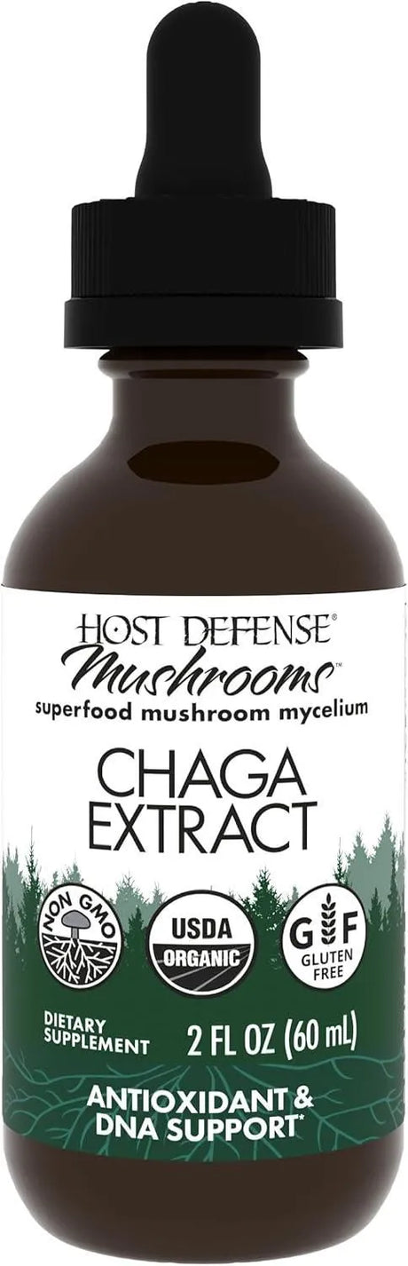 HOST DEFENSE - Host Defense Chaga Extract 2 Fl.Oz. - The Red Vitamin MX - Suplementos Alimenticios - {{ shop.shopifyCountryName }}