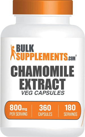 BULK SUPPLEMENTS - Bulk Supplements Chamomile Extract 800Mg. 360 Capsulas - The Red Vitamin MX - Suplementos Alimenticios - {{ shop.shopifyCountryName }}