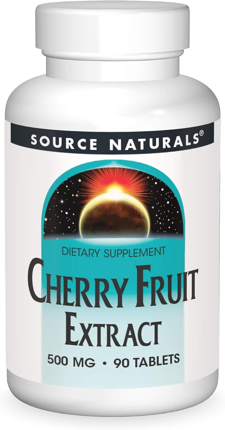 Source Naturals Cherry Fruit Extract 500Mg. 90 Tabletas