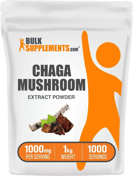 BULK SUPPLEMENTS - Bulk Supplements Chaga Mushroom Extract Powder 1 Kg. - The Red Vitamin MX - Suplementos Alimenticios - {{ shop.shopifyCountryName }}