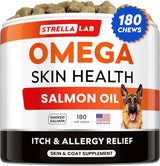 STRELLALAB - StrellaLab Omega 3 for Dogs 180 Masticables - The Red Vitamin MX - Aceite De Pescado Para Perros - {{ shop.shopifyCountryName }}