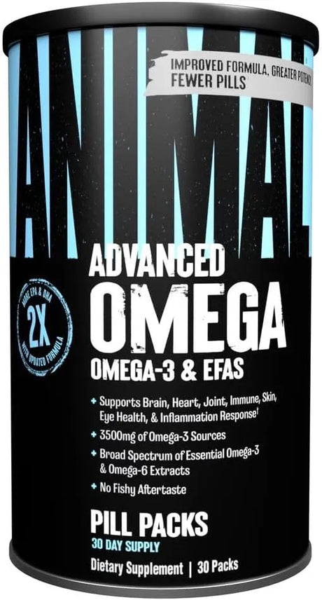 ANIMAL - Animal Advanced Omega Essential Fatty Acids 30 Paquetes - The Red Vitamin MX - Suplementos Alimenticios - {{ shop.shopifyCountryName }}