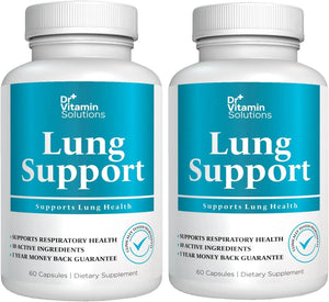 DR VITAMIN SOLUTIONS - DR VITAMIN SOLUTIONS Lung Revive: Advanced Respiratory Support 60 Capsulas 2 Pack - The Red Vitamin MX - Suplementos Alimenticios - {{ shop.shopifyCountryName }}