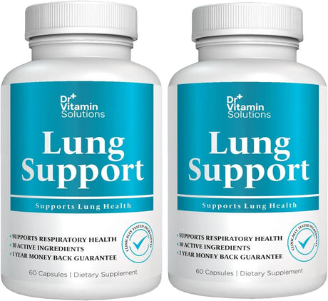 DR VITAMIN SOLUTIONS - DR VITAMIN SOLUTIONS Lung Revive: Advanced Respiratory Support 60 Capsulas 2 Pack - The Red Vitamin MX - Suplementos Alimenticios - {{ shop.shopifyCountryName }}