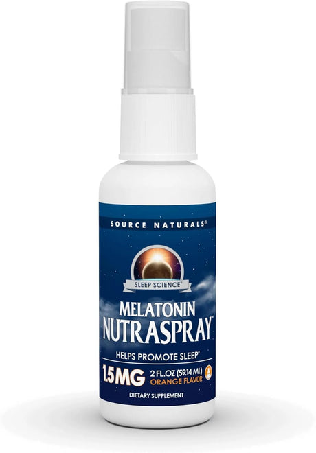 SOURCE NATURALS - Source Naturals Melatonin Orange Flavored NutraSpray 1.5Mg. 2 Fl.Oz. - The Red Vitamin MX - Suplementos Alimenticios - {{ shop.shopifyCountryName }}