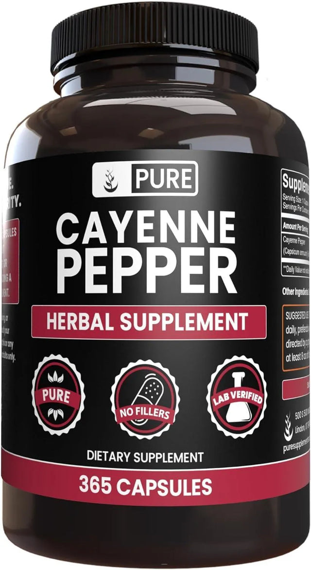 PURE ORIGINAL INGREDIENTS - PURE ORIGINAL INGREDIENTS Cayenne Pepper 365 Capsulas - The Red Vitamin MX - Suplementos Alimenticios - {{ shop.shopifyCountryName }}