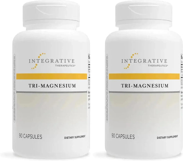 INTEGRATIVE THERAPEUTICS - Integrative Therapeutics Tri-Magnesium 90 Capsulas 2 Pack - The Red Vitamin MX - Suplementos Alimenticios - {{ shop.shopifyCountryName }}