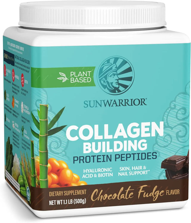 SUNWARRIOR - Sunwarrior Vegan Collagen Protein Powder Plant-based Chocolate 500Gr. - The Red Vitamin MX - Suplementos Alimenticios - {{ shop.shopifyCountryName }}