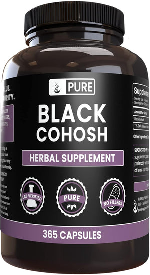 Pure Original Ingredients Black Cohosh 365 Capsulas