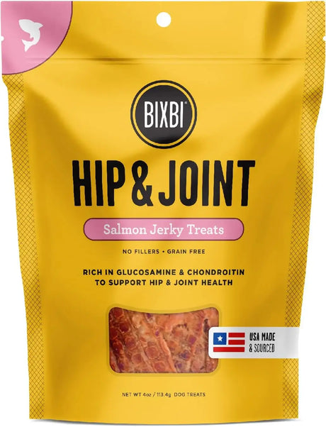 BIXBI - BIXBI Hip & Joint Support Salmon Jerky Dog Treats 113Gr. - The Red Vitamin MX - Cuidado De Cadera Y Articulaciones Para Perros - {{ shop.shopifyCountryName }}