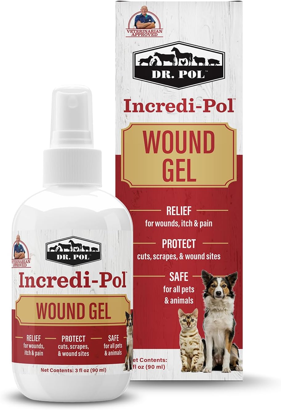 Dr. Pol Incredi-Pol Wound Gel Spray 3 Fl.Oz.