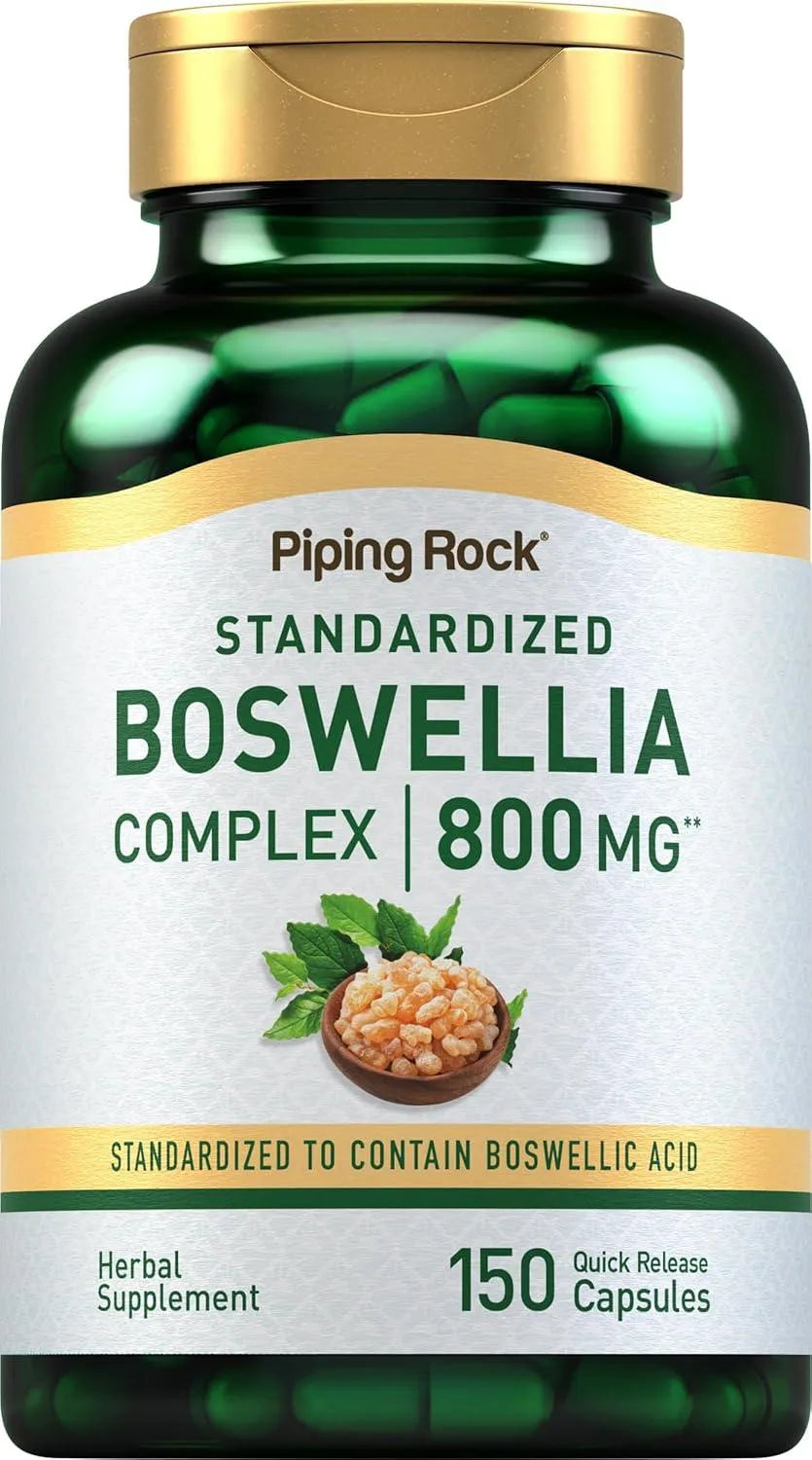 PIPING ROCK - Piping Rock Boswellia Serrata Extract 800Mg. 150 Capsulas - The Red Vitamin MX - Suplementos Alimenticios - {{ shop.shopifyCountryName }}