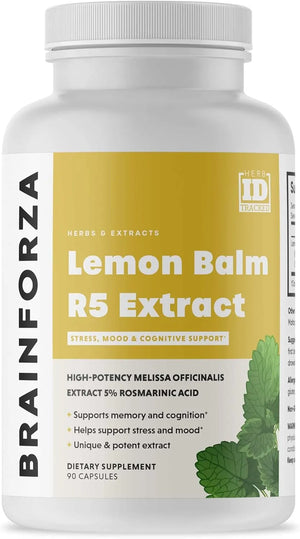 BRAIN FORZA - Brain Forza Lemon Balm R5 Extract 90 Capsulas - The Red Vitamin MX - Suplementos Alimenticios - {{ shop.shopifyCountryName }}