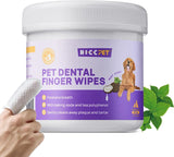 HICC PET - HICC PET Teeth Cleaning Wipes for Dogs & Cats Mint Scent 50 Piezas - The Red Vitamin MX - Cuidado Dental Para Perros - {{ shop.shopifyCountryName }}