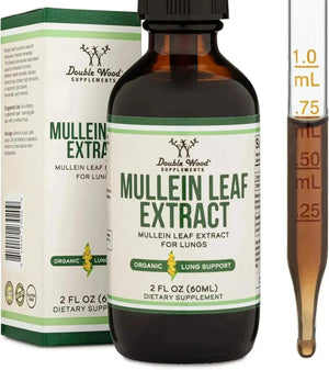 DOUBLE WOOD SUPPLEMENTS - Double Wood Supplements Mullein Drops 2 Fl.Oz. - The Red Vitamin MX - Suplementos Alimenticios - {{ shop.shopifyCountryName }}