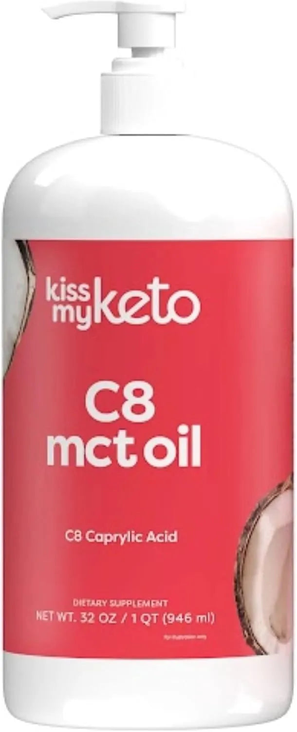 KISS MY KETO - Kiss My Keto MCT Oil C8 946Ml. - The Red Vitamin MX - Suplementos Alimenticios - {{ shop.shopifyCountryName }}