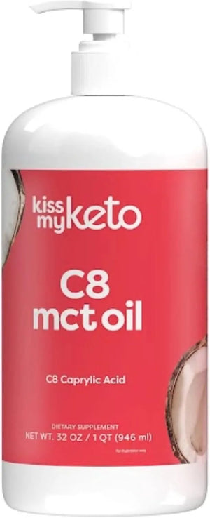 KISS MY KETO - Kiss My Keto MCT Oil C8 946Ml. - The Red Vitamin MX - Suplementos Alimenticios - {{ shop.shopifyCountryName }}