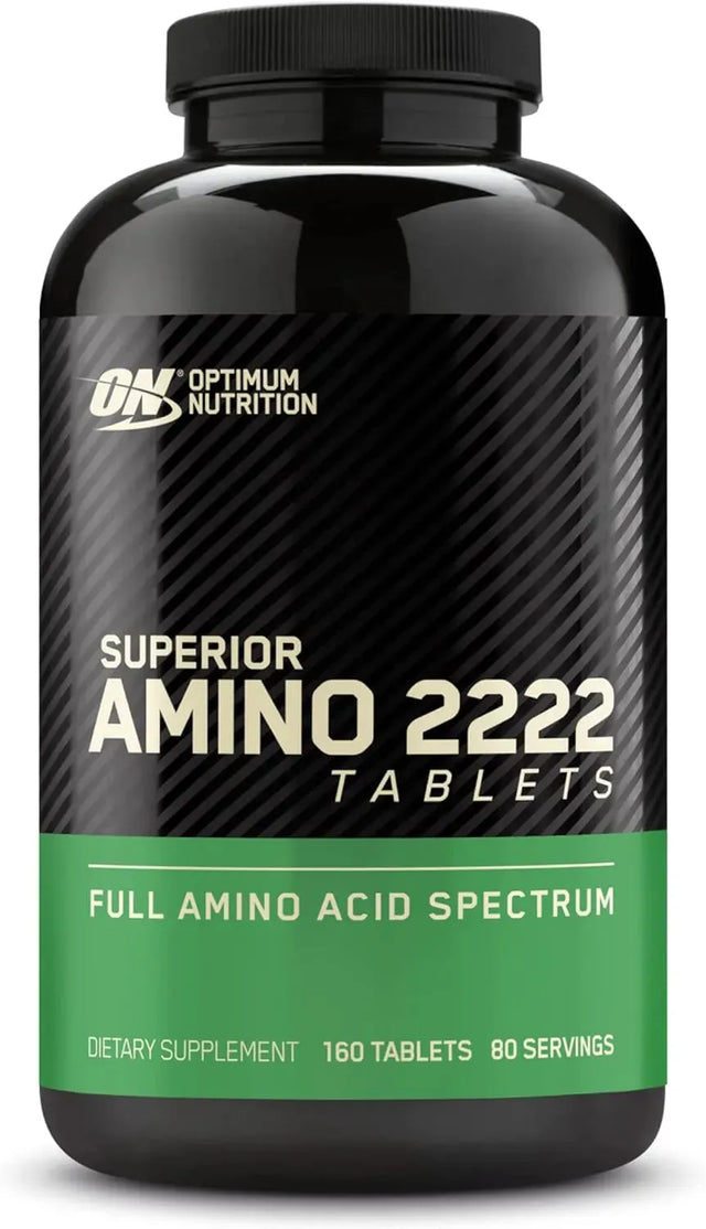 OPTIMUM NUTRITION - Optimum Nutrition Superior Amino 2222 160 Tabletas - The Red Vitamin MX - Suplementos Alimenticios - {{ shop.shopifyCountryName }}