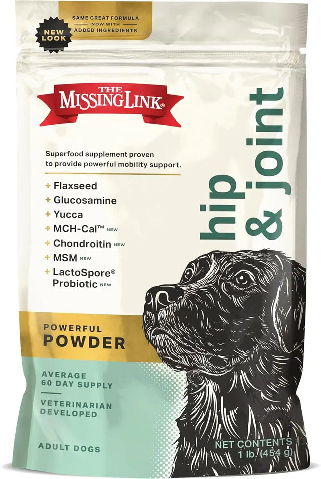 THE MISSING LINK - The Missing Link Hip & Joint + Probiotics Supplement 454Gr. - The Red Vitamin MX - Cuidado De Cadera Y Articulaciones Para Perros - {{ shop.shopifyCountryName }}