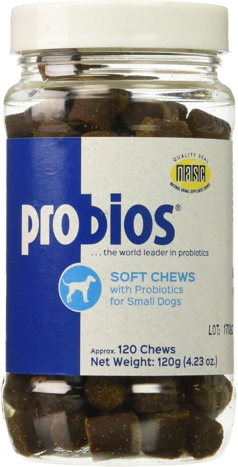 Vets Plus Probios for Dogs Soft Chews Small Breeds 60 Masticables