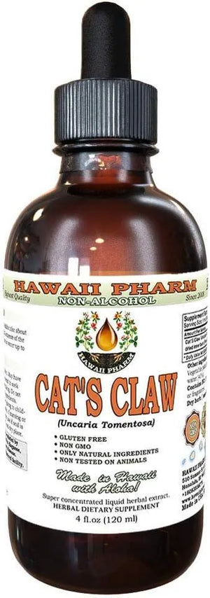 HAWAIIPHARM - Hawaii Pharm Cat's Claw Alcohol-FREE Liquid Extract 4 Fl.Oz. - The Red Vitamin MX - Suplementos Alimenticios - {{ shop.shopifyCountryName }}