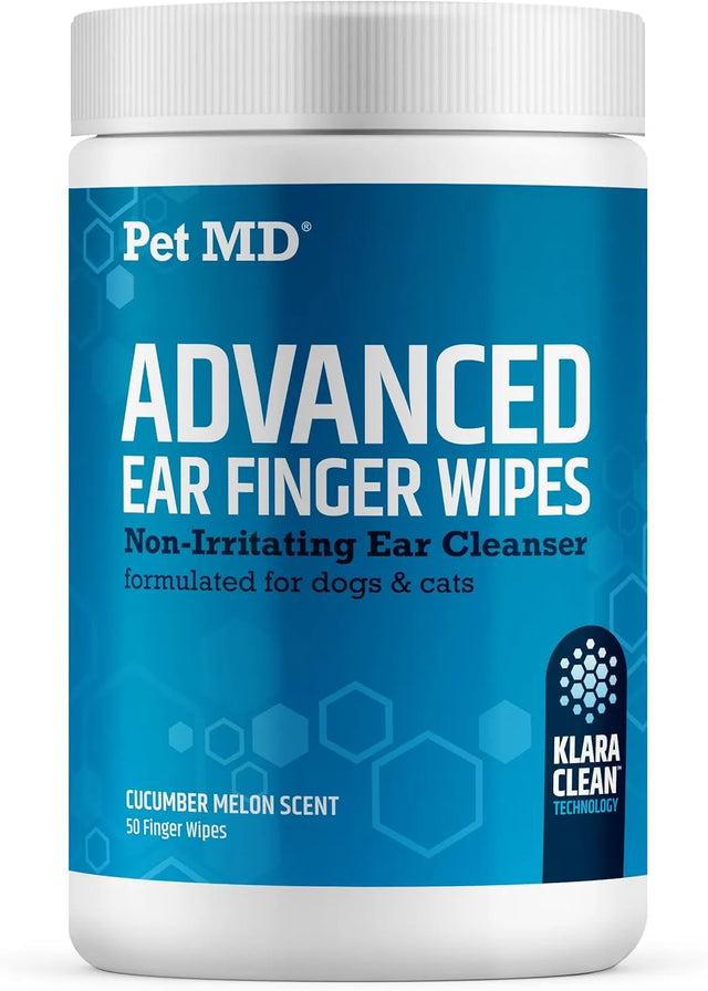 PET MD - Pet MD Advanced Ear Finger Wipes for Dogs & Cats 50 Toallitas - The Red Vitamin MX - Cuidado Del Oído De Perros - {{ shop.shopifyCountryName }}