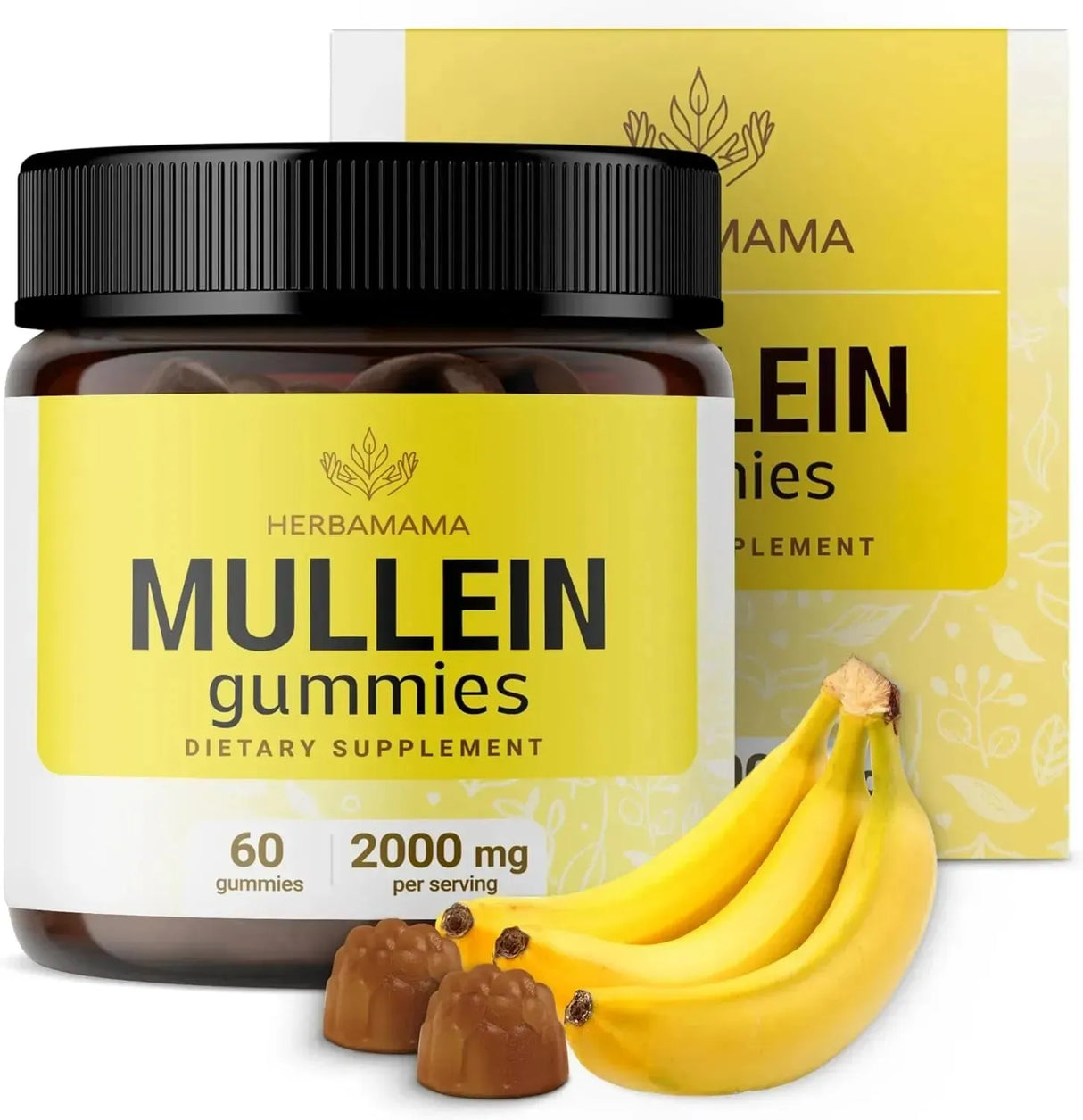 HERBAMAMA - HERBAMAMA Mullein Gummies for Lungs 2000Mg. 60 Gomitas - The Red Vitamin MX - Suplementos Alimenticios - {{ shop.shopifyCountryName }}