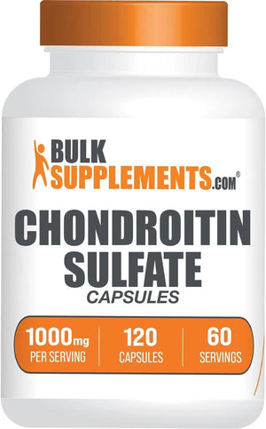 BULK SUPPLEMENTS - Bulk Supplements Chondroitin Sulfate 1000Mg. 120 Capsulas - The Red Vitamin MX - Suplementos Alimenticios - {{ shop.shopifyCountryName }}