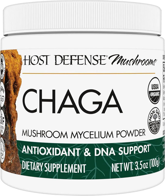 HOST DEFENSE - Host Defense Chaga Powder 100Gr. - The Red Vitamin MX - Suplementos Alimenticios - {{ shop.shopifyCountryName }}