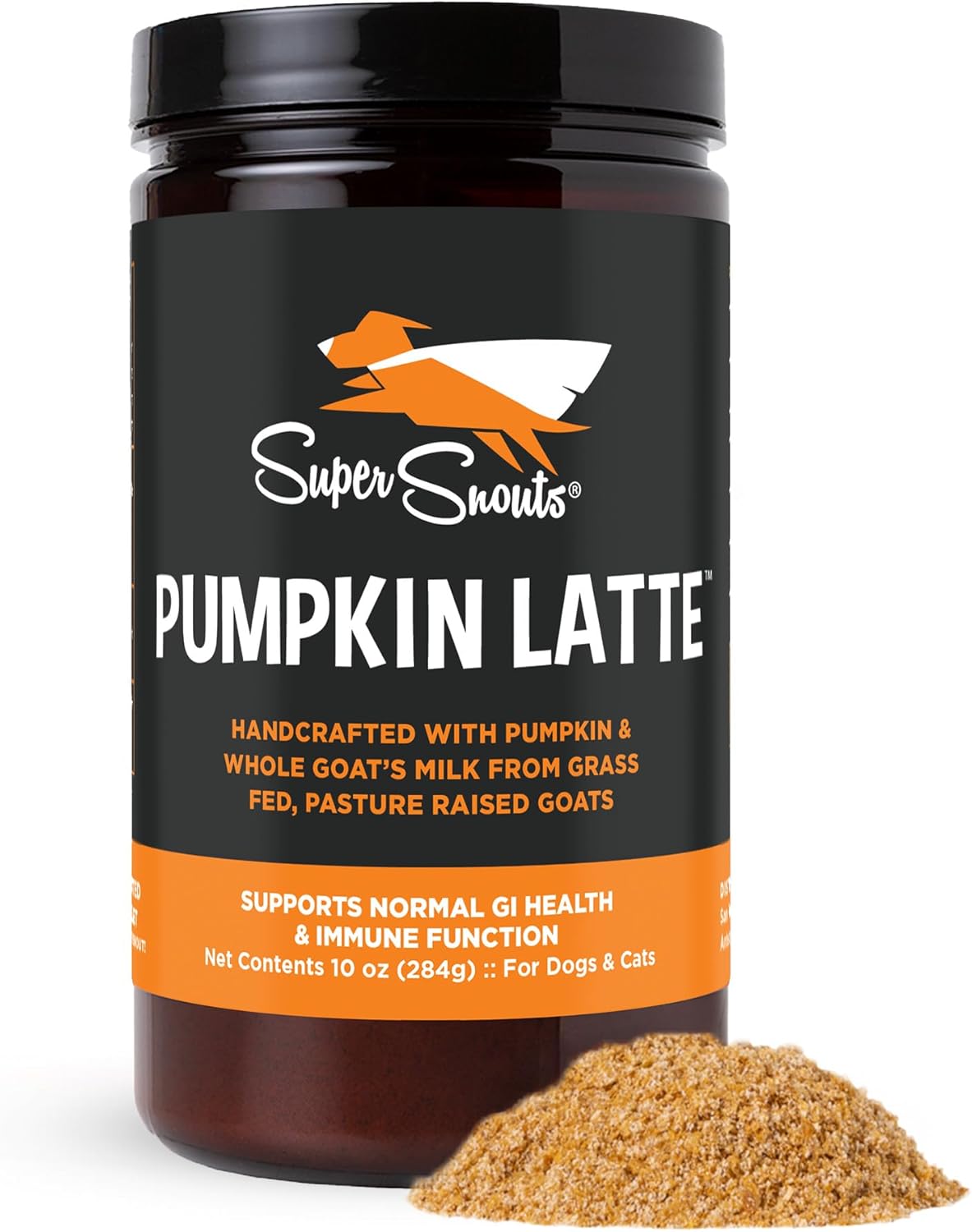 Super Snouts Pumpkin Latte Digestive Supplement for Dogs 284Gr.