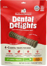 STELLA & CHEWY'S - Stella & Chewy's Dental Delights with Freeze-Dried Chicken Large Treats 658Gr. - The Red Vitamin MX - Cuidado Dental Para Perros - {{ shop.shopifyCountryName }}