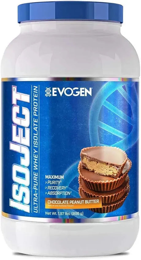 EVOGEN - Evogen Isoject Whey Isolate Protein Chocolate Peanut Butter 896Gr. - The Red Vitamin MX - Suplementos Alimenticios - {{ shop.shopifyCountryName }}