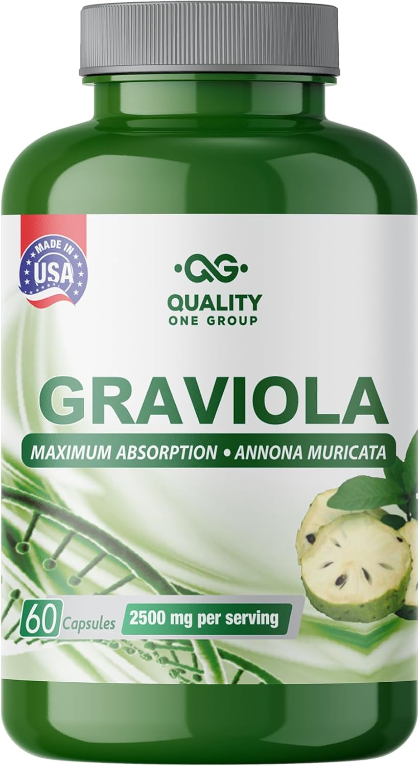 Quality One Graviola 2500Mg. 60 Capsulas