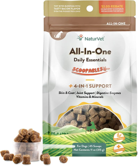 NATURVET - NaturVet Scoopables All-in-One Multivitamin for Dogs 45 Servicios 315Gr. - The Red Vitamin MX - Multivitamínicos Para Perros - {{ shop.shopifyCountryName }}