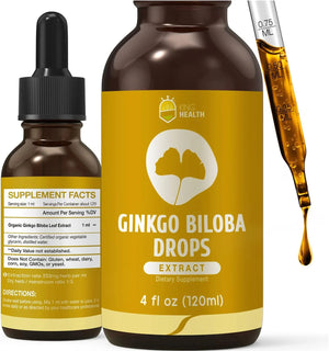 KINGHEALTH - KingHealth Ginkgo Biloba Liquid Extract 4 Fl.Oz. - The Red Vitamin MX - Suplementos Alimenticios - {{ shop.shopifyCountryName }}