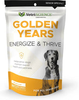 VETRISCIENCE - VetriScience Golden Years Energize and Thrive Complete Daily Multivitamin 60 Masticables - The Red Vitamin MX - Multivitamínicos Para Perros - {{ shop.shopifyCountryName }}
