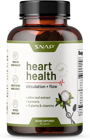 SNAP - Snap Supplements Heart Health and Blood Circulation 90 Capsulas - The Red Vitamin MX - Suplementos Alimenticios - {{ shop.shopifyCountryName }}