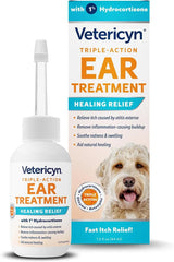VETERICYN - Vetericyn Triple-Action Ear Treatment for Dogs & Cats 1.5 Fl.Oz. - The Red Vitamin MX - Cuidado Del Oído De Perros - {{ shop.shopifyCountryName }}