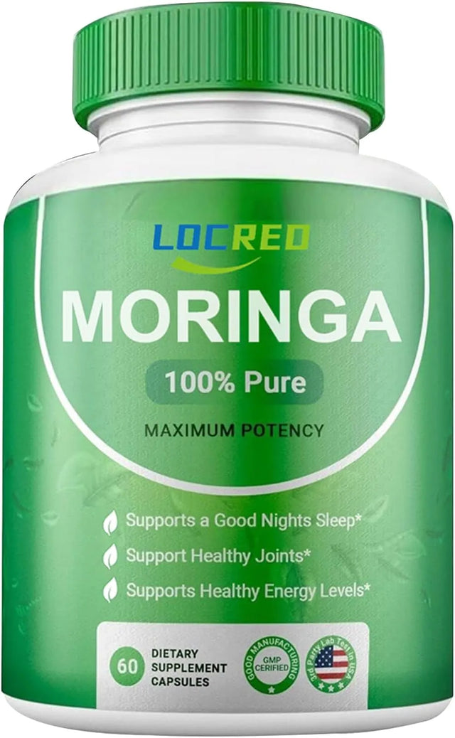 LOCRED - LOCRED Moringa Powder 60 Capsulas - The Red Vitamin MX - Suplementos Alimenticios - {{ shop.shopifyCountryName }}