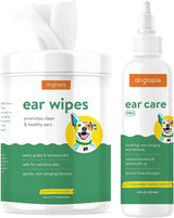 DOGTOPIA - Dogtopia Ear Wipes and Ear Care Pro Solution for Pets - The Red Vitamin MX - Cuidado Del Oído De Perros - {{ shop.shopifyCountryName }}