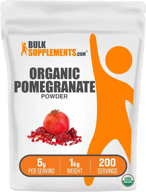 BULK SUPPLEMENTS - Bulk Supplements Organic Pomegranate Powder 1 Kg. - The Red Vitamin MX - Suplementos Alimenticios - {{ shop.shopifyCountryName }}