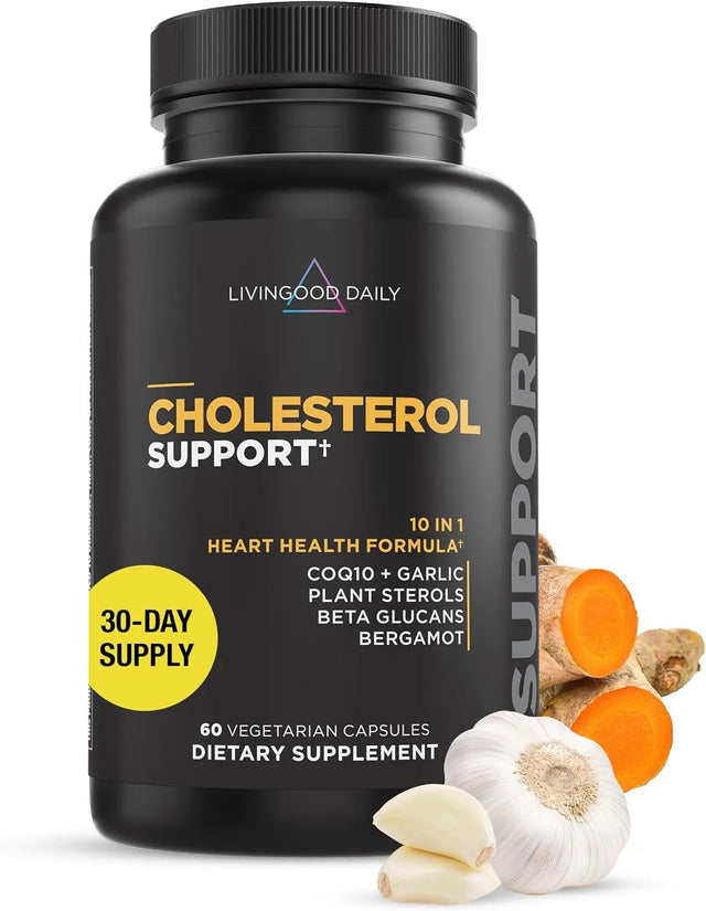 LIVINGOOD DAILY - Livingood Daily Cholesterol Support 60 Capsulas - The Red Vitamin MX - Suplementos Alimenticios - {{ shop.shopifyCountryName }}