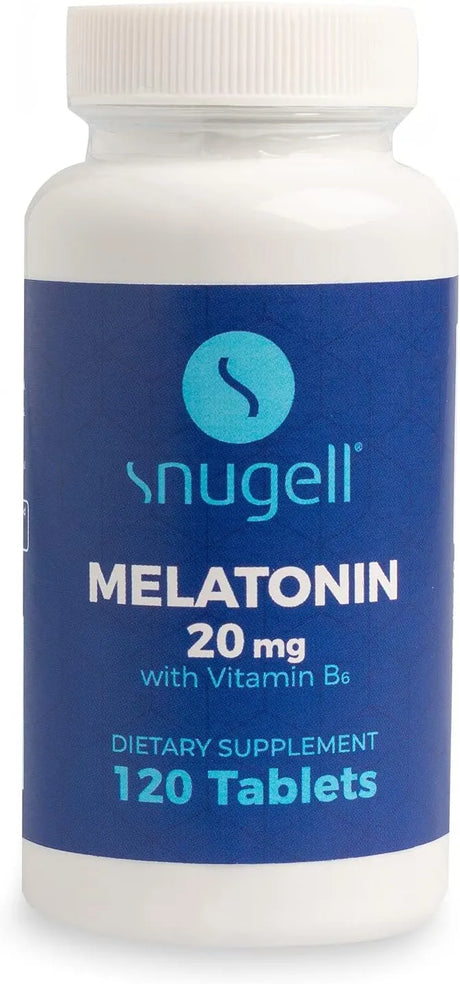 SNUGELL - Snugell Melatonin 20Mg. 120 Tabletas - The Red Vitamin MX - Suplementos Alimenticios - {{ shop.shopifyCountryName }}