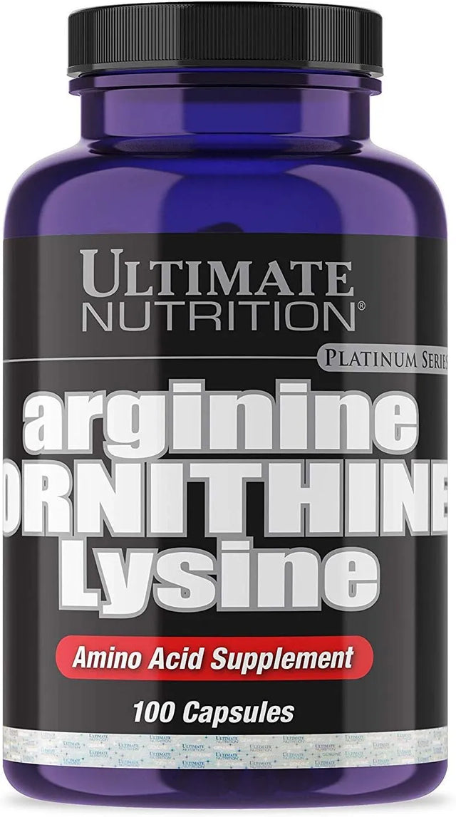 ULTIMATE NUTRITION - Ultimate Nutrition Arginine Ornithine Lysine 100 Capsulas - The Red Vitamin MX - Suplementos Alimenticios - {{ shop.shopifyCountryName }}