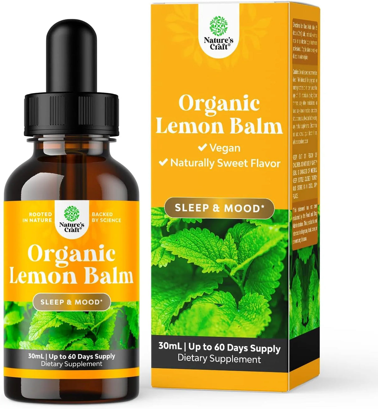 NATURES CRAFT - Natures Craft Lemon Balm Extract 30Ml. - The Red Vitamin MX - Suplementos Alimenticios - {{ shop.shopifyCountryName }}