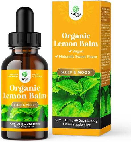 NATURES CRAFT - Natures Craft Lemon Balm Extract 30Ml. - The Red Vitamin MX - Suplementos Alimenticios - {{ shop.shopifyCountryName }}