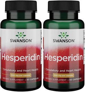 SWANSON - Swanson Hesperidin 500Mg. 60 Capsulas 2 Pack - The Red Vitamin MX - Suplementos Alimenticios - {{ shop.shopifyCountryName }}